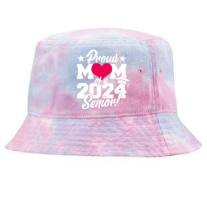 Proud Mom Of A 2024 Senior Grad Tie-Dyed Bucket Hat