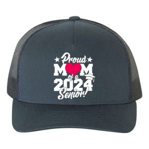 Proud Mom Of A 2024 Senior Grad Yupoong Adult 5-Panel Trucker Hat