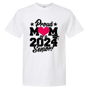 Proud Mom Of A 2024 Senior Grad Garment-Dyed Heavyweight T-Shirt