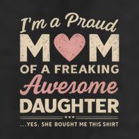 Proud Mom of an Awesome Daughter Hat