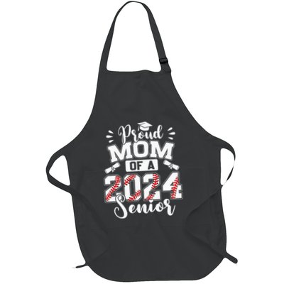 Proud Mom Of A 2024 Senior Baseball Graduate Apron