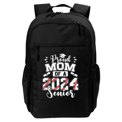 Proud Mom Of A 2024 Senior Baseball Graduate Backpack