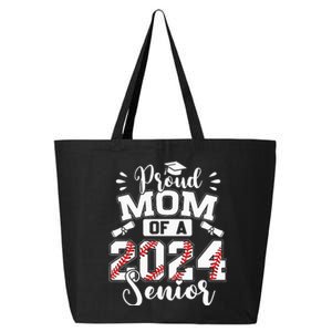 Proud Mom Of A 2024 Senior Baseball Graduate 25L Jumbo Tote