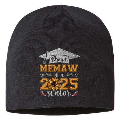 Proud Memaw Of A Class Of 2025 Senior Graduate Sustainable Beanie