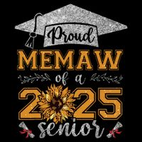 Proud Memaw Of A Class Of 2025 Senior Graduate 16 in Basic Backpack