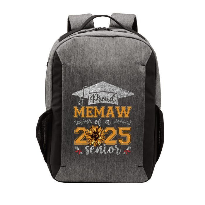 Proud Memaw Of A Class Of 2025 Senior Graduate Vector Backpack