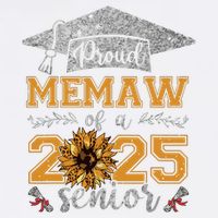 Proud Memaw Of A Class Of 2025 Senior Graduate Cool Comfort Performance Bucket Hat