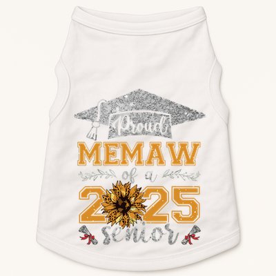 Proud Memaw Of A Class Of 2025 Senior Graduate Doggie Tank