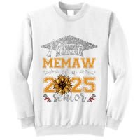 Proud Memaw Of A Class Of 2025 Senior Graduate Sweatshirt