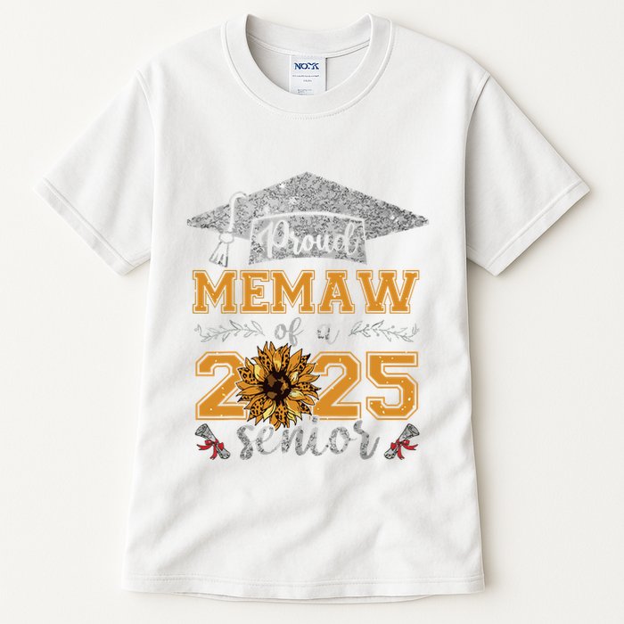 Proud Memaw Of A Class Of 2025 Senior Graduate Tall T-Shirt