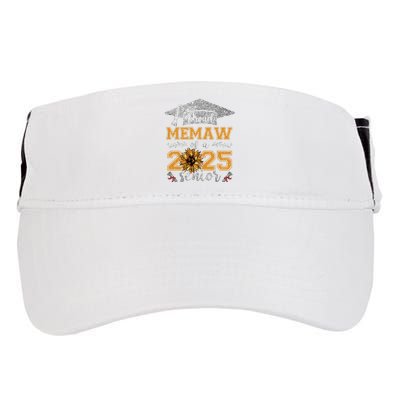 Proud Memaw Of A Class Of 2025 Senior Graduate Adult Drive Performance Visor