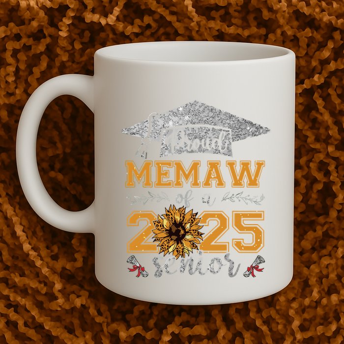 Proud Memaw Of A Class Of 2025 Senior Graduate Mug