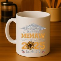 Proud Memaw Of A Class Of 2025 Senior Graduate Mug