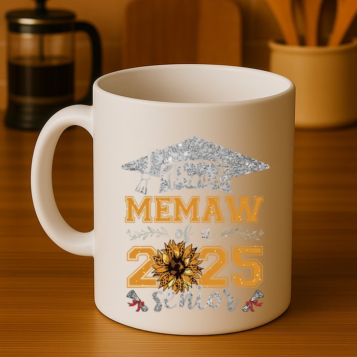 Proud Memaw Of A Class Of 2025 Senior Graduate Mug