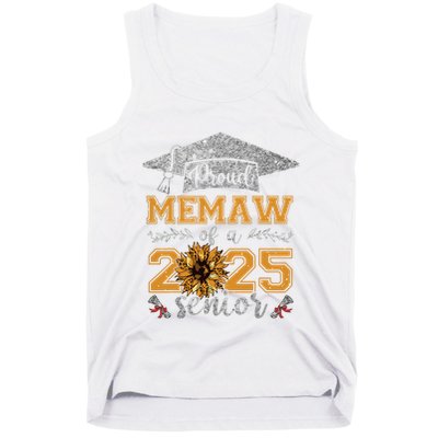 Proud Memaw Of A Class Of 2025 Senior Graduate Tank Top