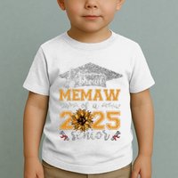 Proud Memaw Of A Class Of 2025 Senior Graduate Toddler T-Shirt