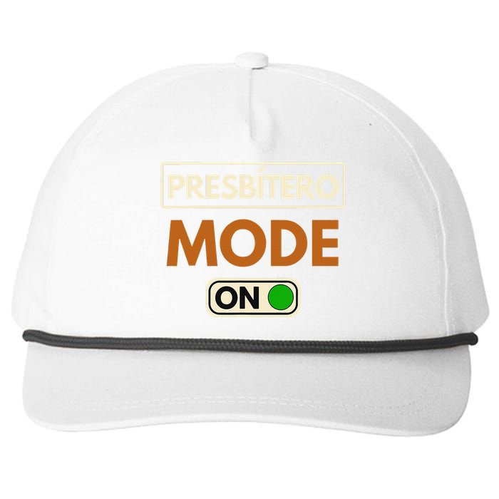 PresbíTero Mode On Christianity Minister And Church Deacon Snapback Five-Panel Rope Hat