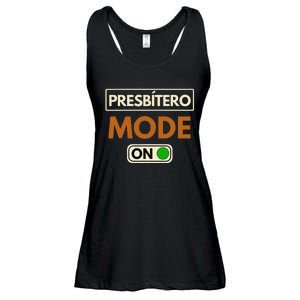 PresbíTero Mode On Christianity Minister And Church Deacon Ladies Essential Flowy Tank