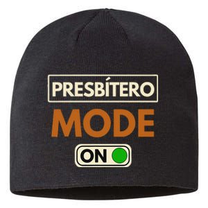 PresbíTero Mode On Christianity Minister And Church Deacon Sustainable Beanie