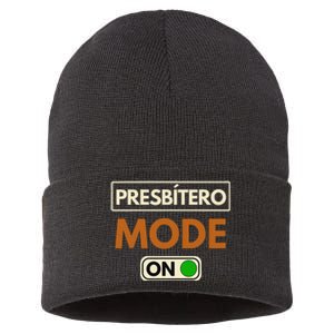 PresbíTero Mode On Christianity Minister And Church Deacon Sustainable Knit Beanie