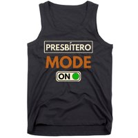 PresbíTero Mode On Christianity Minister And Church Deacon Tank Top