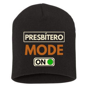 PresbíTero Mode On Christianity Minister And Church Deacon Short Acrylic Beanie