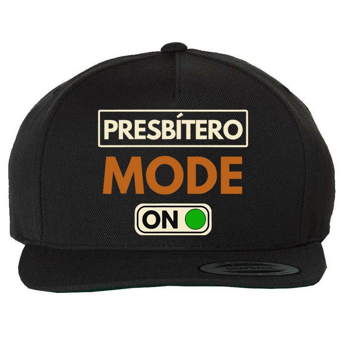 PresbíTero Mode On Christianity Minister And Church Deacon Wool Snapback Cap