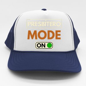 PresbíTero Mode On Christianity Minister And Church Deacon Trucker Hat