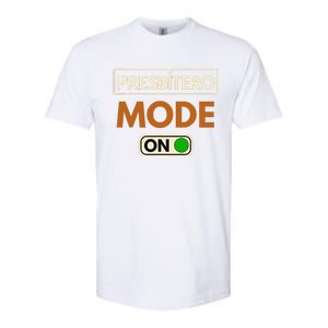 PresbíTero Mode On Christianity Minister And Church Deacon Softstyle CVC T-Shirt