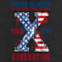 Proud Member Of The Fuck Your Feelings Generation X 7 Panel Mesh Trucker Snapback Hat