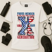 Proud Member Of The Fuck Your Feelings Generation X Cooling Performance Crew T-Shirt