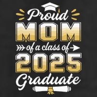Proud Mom Of A Class Of 2025 Heart Graduate Senior 2025 11oz C Handle Ceramic Mug