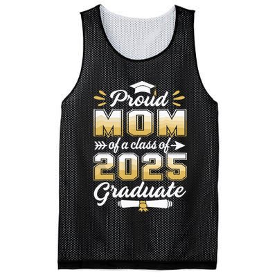 Proud Mom Of A Class Of 2025 Heart Graduate Senior 2025 Mesh Reversible Basketball Jersey Tank