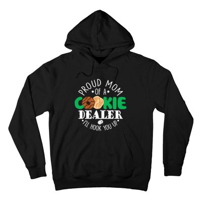 Proud Mom Of A Cookie Dealer Girl Troop Leader Matching Hoodie