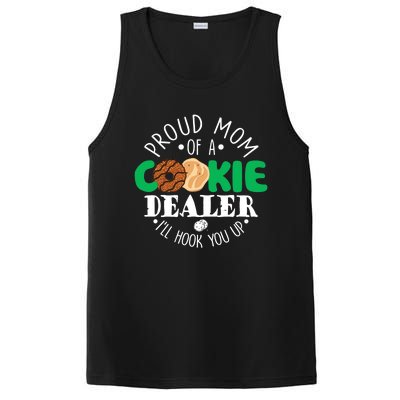 Proud Mom Of A Cookie Dealer Girl Troop Leader Matching PosiCharge Competitor Tank