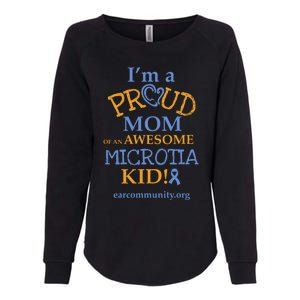 Proud Mom Of A Microtia Womens California Wash Sweatshirt