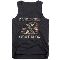 Proud Member Of He Fuck Your Feelings Gen X Vintage Tank Top