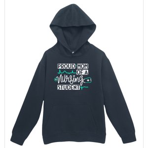 Proud Mom Of A Nursing Student Future Rn Daughter Nurses Mom Cute Gift Urban Pullover Hoodie