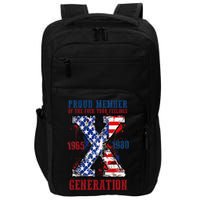 Proud Member Of The Fck Your Feelings X Generation 1965 1980 Impact Tech Backpack