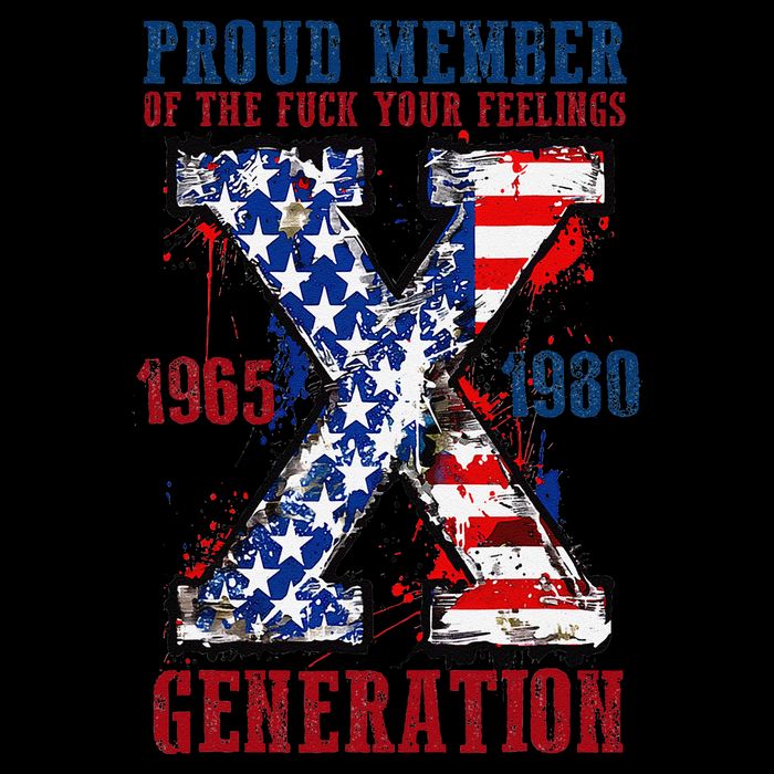Proud Member Of The Fck Your Feelings X Generation 1965 1980 Backpack