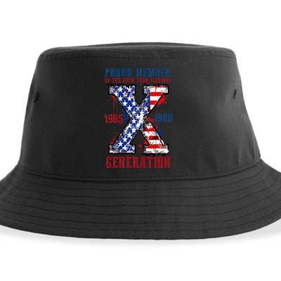 Proud Member Of The Fck Your Feelings X Generation 1965 1980 Sustainable Bucket Hat