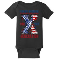 Proud Member Of The Fck Your Feelings X Generation 1965 1980 Baby Bodysuit