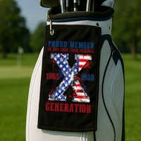Proud Member Of The Fck Your Feelings X Generation 1965 1980 Golf Towel