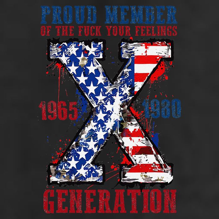 Proud Member Of The Fck Your Feelings X Generation 1965 1980 Golf Towel