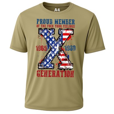 Proud Member Of The Fck Your Feelings X Generation 1965 1980 Cooling Performance Crew T-Shirt