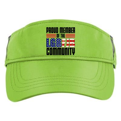 Proud Member Of The LGBFJB Community Adult Drive Performance Visor