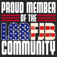 Proud Member Of The LGBFJB Community 7 Panel Mesh Trucker Snapback Hat