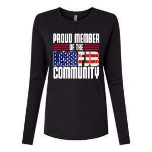 Proud Member Of The LGBFJB Community Womens Cotton Relaxed Long Sleeve T-Shirt