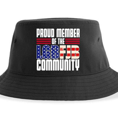 Proud Member Of The LGBFJB Community Sustainable Bucket Hat