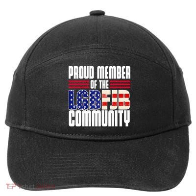 Proud Member Of The LGBFJB Community 7-Panel Snapback Hat